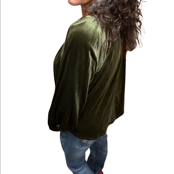 Velvet Holiday Blouse - Picture 3 of 3